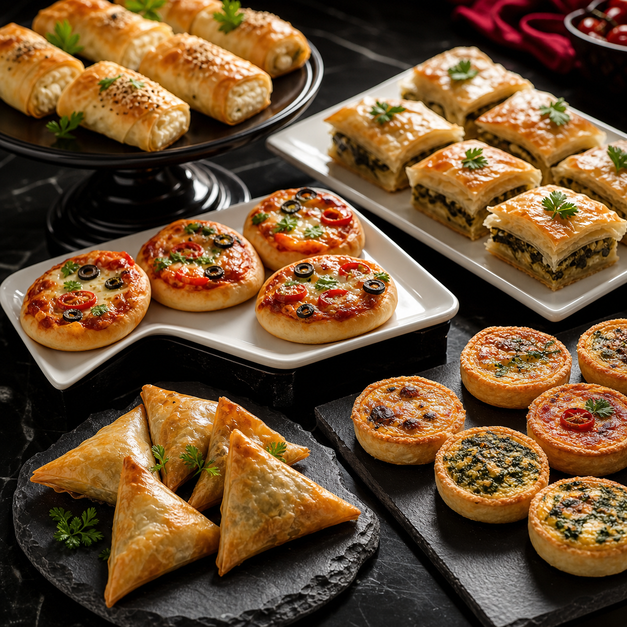 Mini pizza fromage